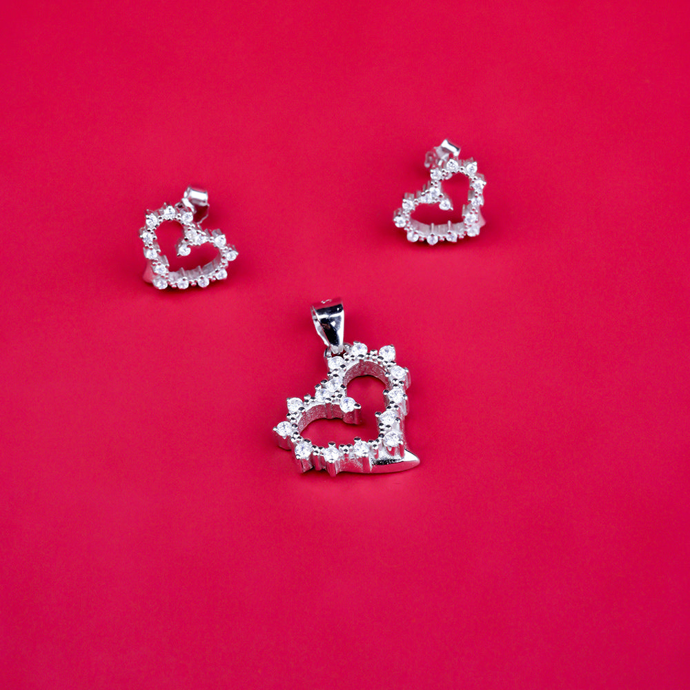 Fancy Heart Shape Butty Pendant
